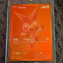 The Pokemon Company Victini 172/086 Sv Black Bolt Secret Rare Full Art Holo - Image 1