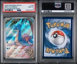 🔥Pokemon Misty's Lapras Sv10 Destined Rivals Illustration Rare Holo 110 HP PSA… - Image 3