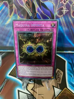 Yu-Gi-Oh! Infinite Machine BLRR-SP028 Secret Rare 1st Edition LP Spanish - Image 1