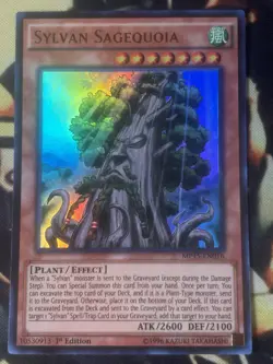 Yugioh: Sylvan Sagequoia - MP15-EN016 - Ultra Rare - 1st Edition - NM - Image 1