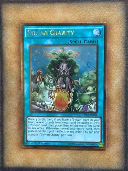 Yugioh Sylvan Charity PGL2-EN061 Gold Rare 1st Ed NM - Image 1