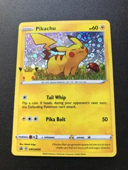 Pokemon Pikachu General Mills 25th Anniversary Stamped Holo Foil Promo Card MINT - Image 1