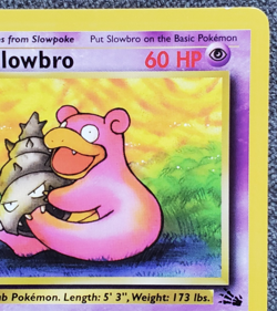 1st Edition Slowbro - Fossil - #43/62 - Vintage Pokemon Card 1999 WOTC - Image 3