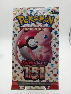 2023 Pokemon 151 EMPTY booster Pack NO CARDS - Image 1