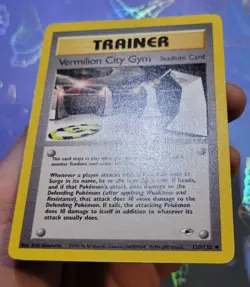 Vermilion City Gym 120/132 Gym Heroes Pokemon Card NM - Image 4