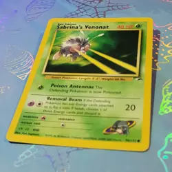 Sabrina's Venonat 96/132 Gym Heroes Pokemon Card VLP - Image 3