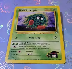 Erika's Tangela 79/132 Gym Heroes Pokemon Card VLP - Image 3