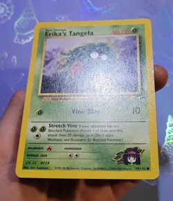 Erika's Tangela 79/132 Gym Heroes Pokemon Card VLP - Image 4
