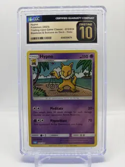 Hypno 012/034 Trading Card Game Classic Holo Blastoise Deck CGC 10 Pristine - Image 1