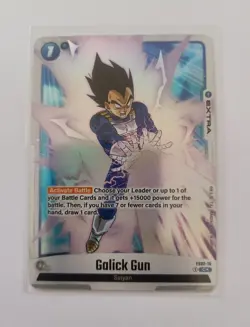 DBS Dragon Ball Fusion World FS02-15 Galick Gun Parallel Trading Card - Image 1