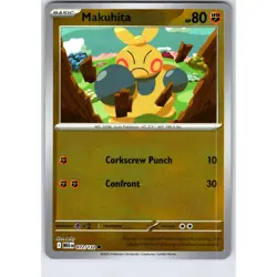 Makuhita 72/132 Mega Evolution Pokemon Card Reverse Holo NM TCG singles English - Image 1