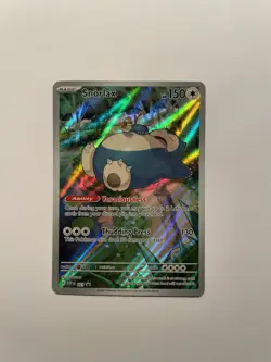 Snorlax Illustration Rare BLACK STAR PROMO card (#SVP051) [NM] HOLO - Image 1