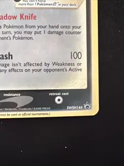 Greninja Star Promo Holo SWSH: Sword & Shield Promo Cards SWSH144 LP B - Image 3
