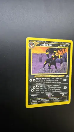 Umbreon 32/75 Neo Discovery Regular Pokemon Card - Ungraded - Image 4