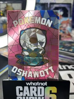 Pokemon Chinese Elf Eif Origin Collection Oshawott Stained Glass Card Case Hit - Image 3