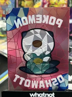 Pokemon Chinese Elf Eif Origin Collection Oshawott Stained Glass Card Case Hit - Image 4