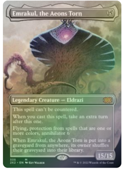 Emrakul, the Aeons Torn - Foil - Borderless - 2X2 - NM - MTG - Image 1