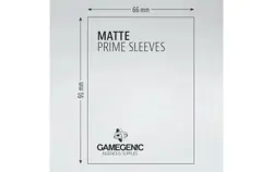 GAMEGENIC 100CT ORANGE MATTE PRIME SLEEVES STANDARD SIZE DECK PROTECTOR NEW - Image 2