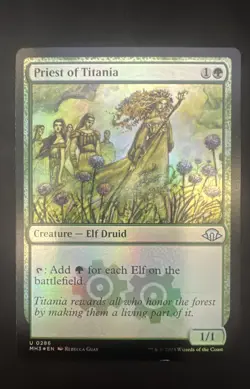 Priest of Titania Modern Horizons 3 Foil Magic The Gathering 1x - Image 1