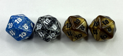 Magic The Gathering Alara Block Spindown D20 Lot Of 4 Dice - Image 2