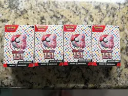 Pokemon TCG 🔥Scarlet & Violet 151 Booster Bundle Lot Of 4 Sealed Bundles - Image 1