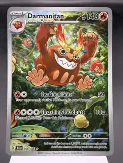 Darmanitan 098/086 - Illustration Rare - Black Bolt Pokemon Card NM - Image 1