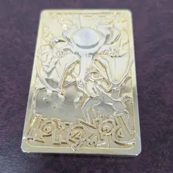 1999 Burger King Pokemon Charizard Nintendo 23K Gold Plated Trading Card - Image 2