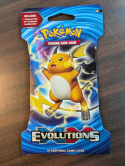 Pokemon TCG XY Evolutions Booster Pack - Sealed - Raichu - Image 1