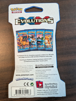 Pokemon TCG XY Evolutions Booster Pack - Sealed - Raichu - Image 2