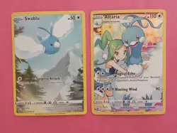 Pokemon Crown Zenith Altaria TG11/TG30 Swablu GG27/GG70 Galarian Gallery - Image 1