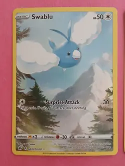 Pokemon Crown Zenith Altaria TG11/TG30 Swablu GG27/GG70 Galarian Gallery - Image 2