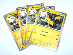 x4 Pikachu - 055/217 - Common Pokemon ME02.5 Ascended Heroes M/NM - Image 1