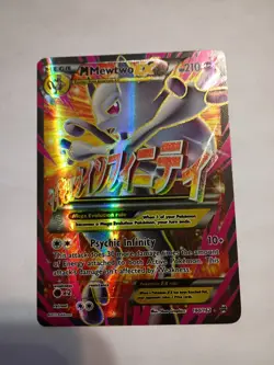M Mewtwo EX 160/162 Ultra Rare BREAKthrough Pokemon NM - Image 1