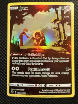 Pokemon TCG Jynx Silver Tempest Holo Ultra Rare Card TG04/TG30 Mint - Image 1