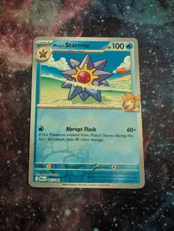 Pokemon TCG Reverse Holo Misty's Starmie 47/182 - Image 1