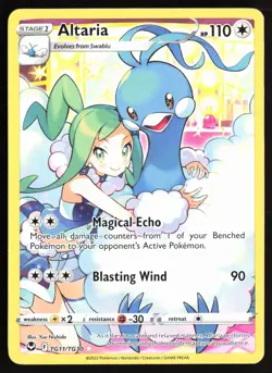 Pokemon TCG - Altaria TG11/TG30 SWSH12: Silver Tempest Trainer Gallery Holo Ultr - Image 1