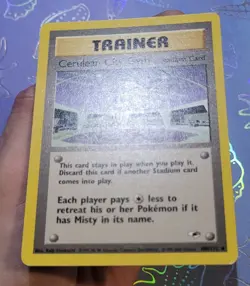 Cerulean City Gym 108/132 Gym Heroes Pokemon Card NM - Image 4