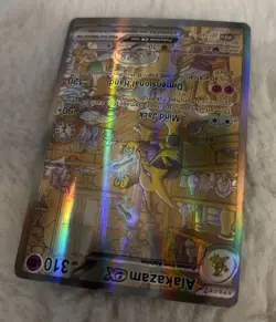 DISPLAY CARD! Alakazam ex (201/165) S&V 151 Special Illustration Rare Pokemon - Image 5