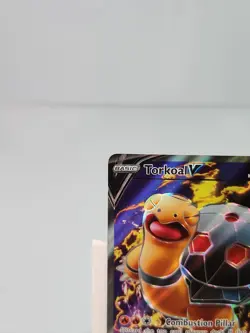 Torkoal V 188/202 Full Art Sword & Shield Base Set Pokemon - Image 2