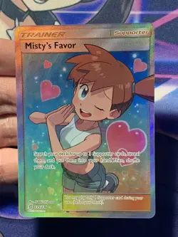 Pokemon Sun & Moon: Unified Minds Misty’s Favor Full Art 235/236 Mint Condition - Image 2