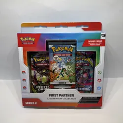 Pokemon First Partner Illustration Collection Series 2 Sealed Box - Image 1