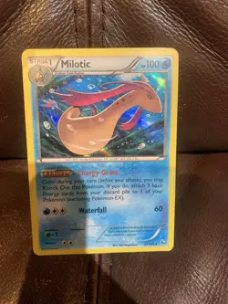 Pokemon TCG Milotic holo 23/106 Flashfire, XY (DMG) - Image 1