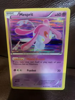 Pokemon TCG Mesprit holo 37/101 Plasma Blast (MP) - Image 1