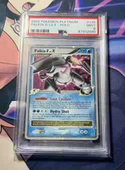 2009 Pokemon Palkia Lv X Platinum 125/127 Ultra Rare Holo PSA 9 Mint LOW POP - Image 1