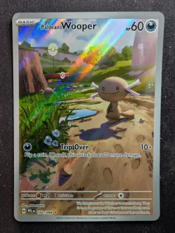 Paldean Wooper - 102/094 - Illustration Rare - Phantasmal Flames (Pokemon) - Image 1