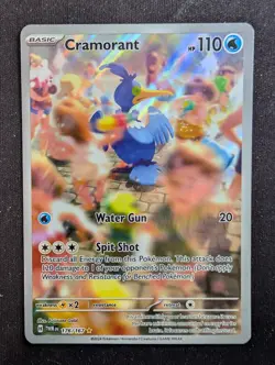 Cramorant - 176/167 Illustration Rare - Twilight Masquerade (Pokemon) - Image 1
