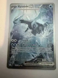 Pokemon TCG Kyurem EX 165/135 Plasma Storm Full Art Ultra Rare Holo 230 HP Eng - Image 1