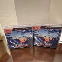 Pokemon Mega Evolution Chaos Rising Elite Trainer Box possible Gyarados Lot of 2 - Image 1