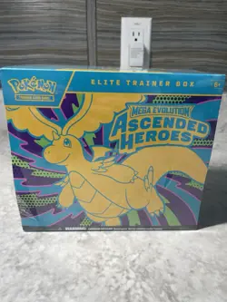 Pokemon Mega Evolution Ascended Heroes Elite Trainer Box - Torn Seal - Image 1