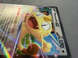Pokemon TCG * Meowth EX 62/088 HOLO * Mega Evolution Perfect Order NM - Image 4